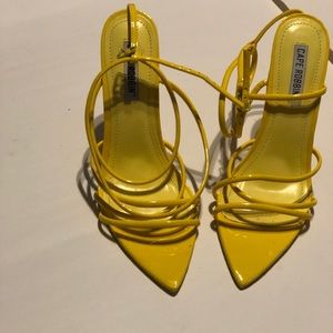 Women’s Yellow Pointed Heels